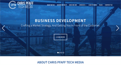 Desktop Screenshot of chrispfafftechmedia.com